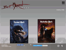 Tablet Screenshot of brittmartin.com